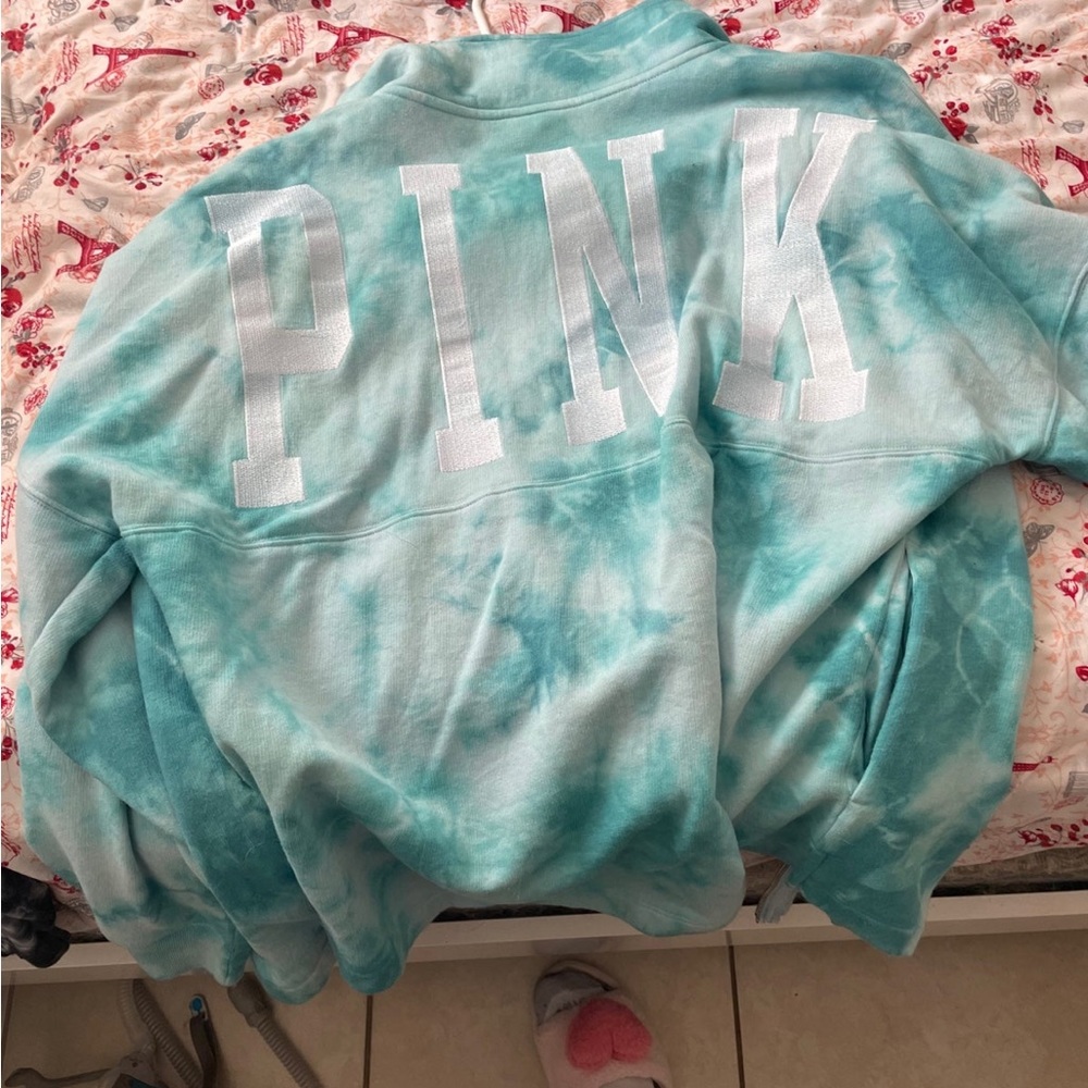 Pink zip up